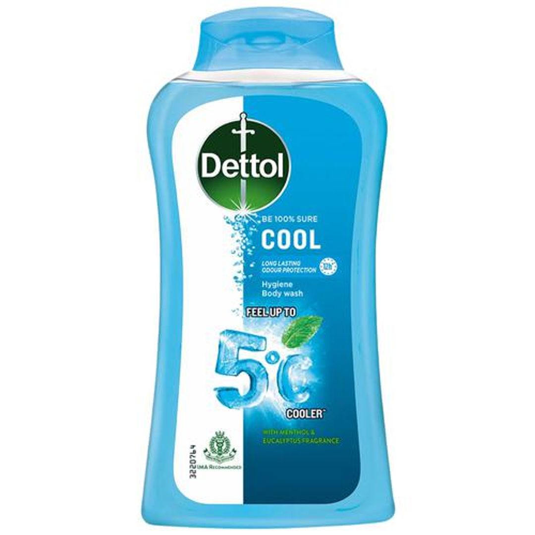 Dettol Cool Hygiene Body Wash - With Menthol & Eucalyptus Fragrance, 250 ml 
