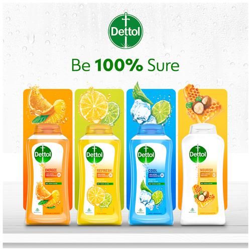 Dettol Energize Hygiene Body Wash - Satsuma & Orange, 250 ml  Soap Free Formula