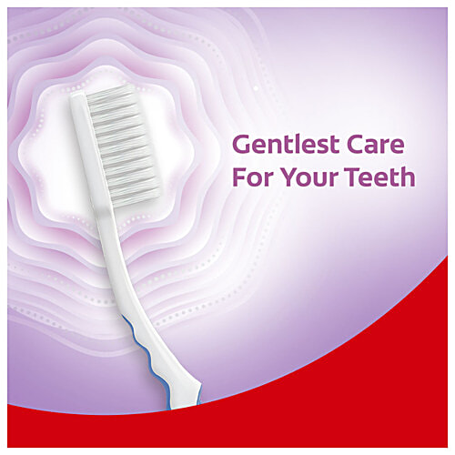 Colgate Gentle Gumcare Toothbrush, Ultra Soft, 4 pcs (Buy 2 Get 2 Free) Upto 17X Slimmer Tip Bristles