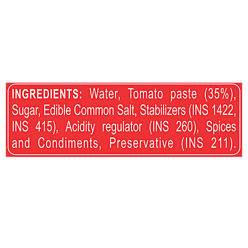 Buy Patanjali Tomato Ketchup Without Onion & Garlic Online at Best