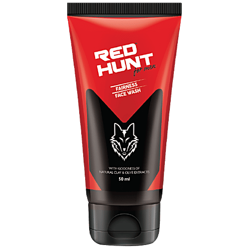 Red Hunt Fairness Face Wash, 50 ml  