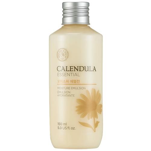 The Face Shop Calendula Essential Moisture Emulsion - Reduce the Appearance of Dark Spots, Free from Paraben, Mineral Oil & Tar Colorant, 150 ml  