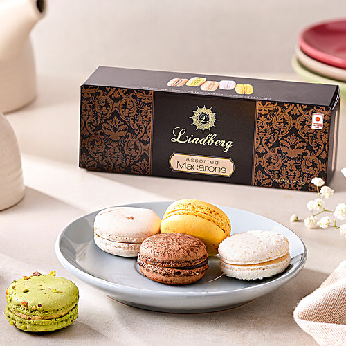 Buy Lindberg Assorted French Macarons Online at Best Price of Rs 399