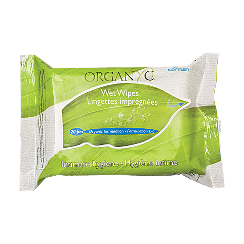 Buy Organyc Feminine Intimate Hygiene Wet Wipes Online at Best Price