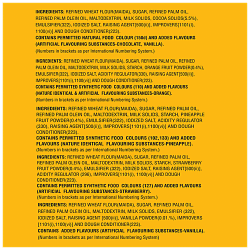 Dukes Waffy Creamy & Crunchy Wafers - Assorted Flavours, 60 g (Buy 3 Get 3 Free) Creamy & Crunchy