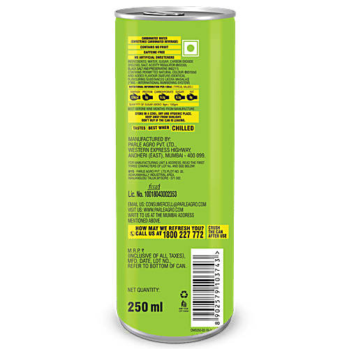 Dhishoom Jeera Masala Flavoured Soda, 250 ml Tin Caffeine Free, No Artificial Sweeteners