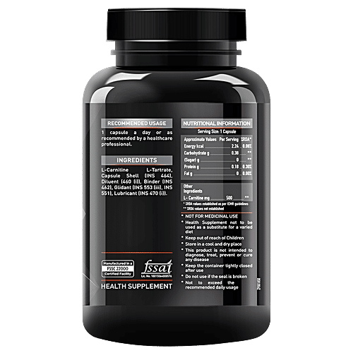 Buy Muscleblaze LCarnitine LTartrate Unflavoured Online at Best