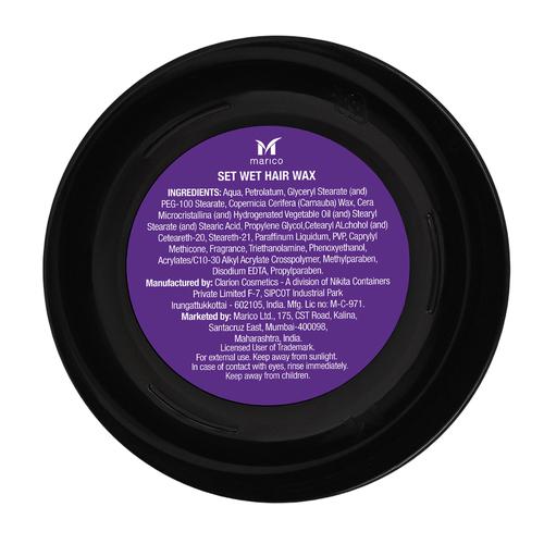 Set Wet Glaze Hair Wax For Men, 60 g  Free from Bad Chemicals