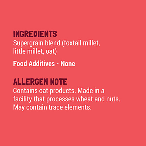 Slurrp Farm Millet & Oats Cereal - No Sugar, Instant Healthy Cereal, 250 g  No Preservatives, No Artificial Flavours