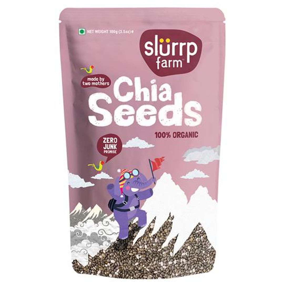 Slurrp Farm Organic Chia Seeds, 100 g 