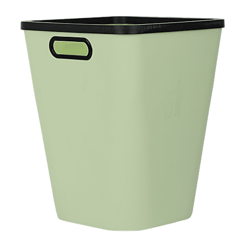 DP Plastic Dustbin - Green, 17 L  