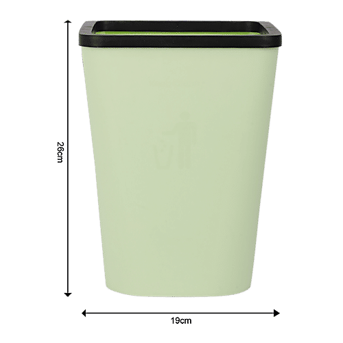 Buy DP Plastic Dustbin Green Online at Best Price bigbasket