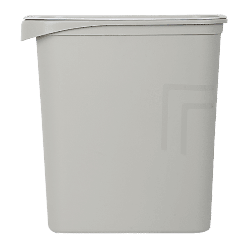 DP Plastic Dustbin - Grey, 13 L  