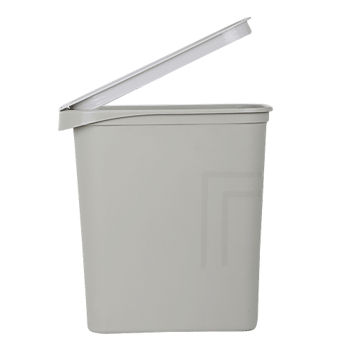 DP Plastic Dustbin - Grey, 17 L  