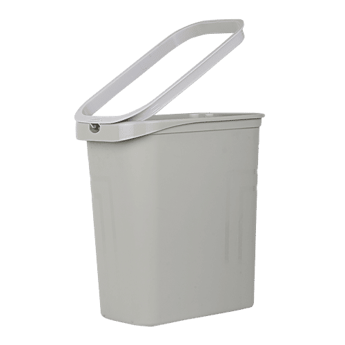 DP Plastic Dustbin - Grey, 17 L  