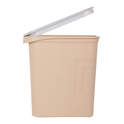 DP Plastic Dustbin - Peach, 17 L  