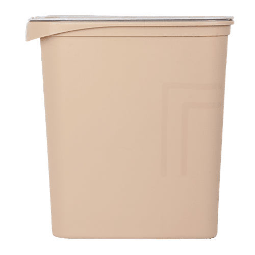 DP Plastic Dustbin - Peach, 17 L  