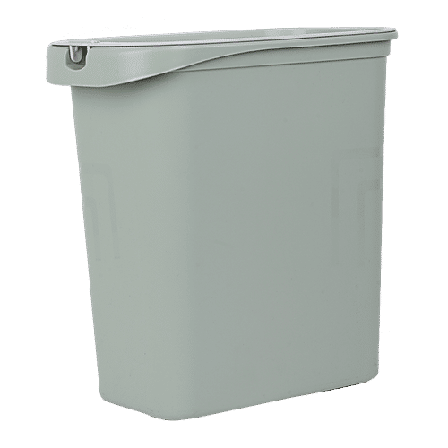 DP Plastic Dustbin- Green, 9.5 L  