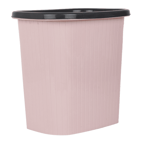 DP Plastic Dustbin - Pink, 16 L  