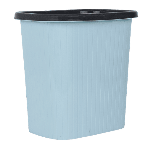 DP Plastic Dustbin - Blue, 16 L  