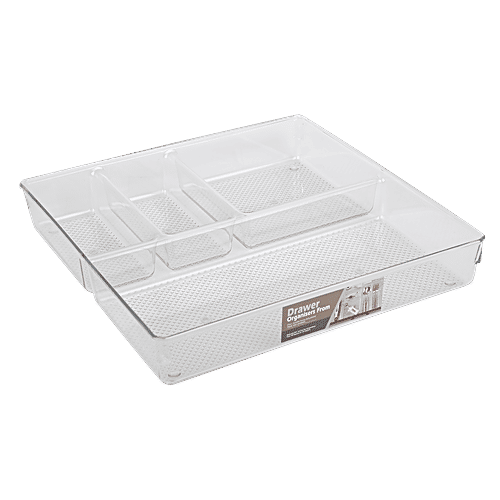 DP Multipurpose Plastic Organiser - Transparent, 517 g  