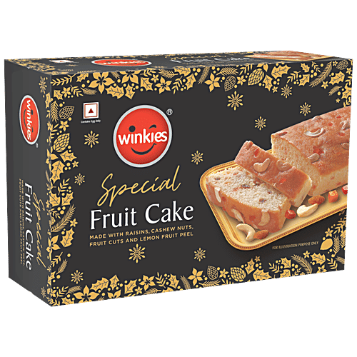 Buy Winkies Special Fruit Cake Made With Raisins & Cashewnuts, Soft