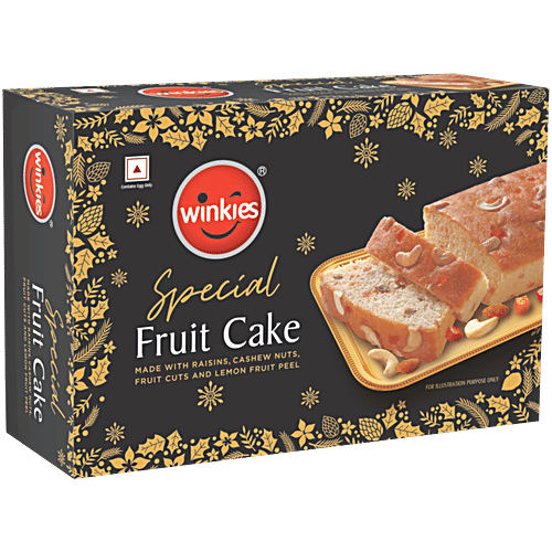 Buy Winkies Special Fruit Cake With Raisins & Cashew Nuts Online at