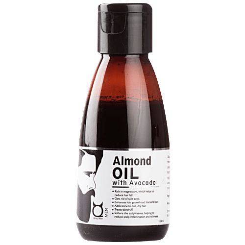 Qraa Men Almond Oil With Avocado, 100 ml  