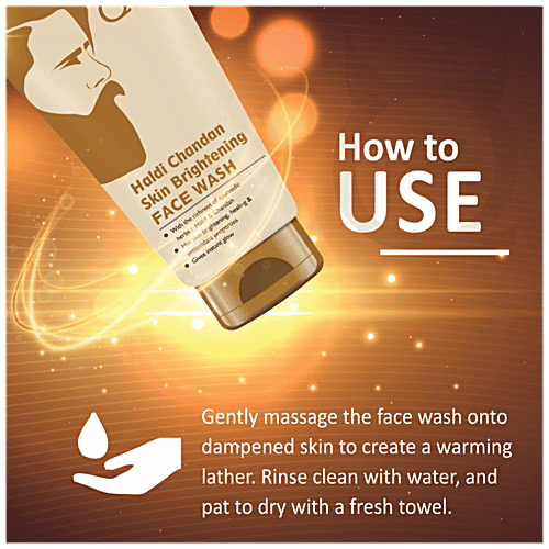 qraa haldi chandan face wash
