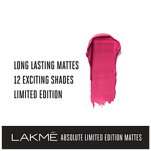 Lakme Absolute Limited Edition Lipstick - Pink, 3.7 g  