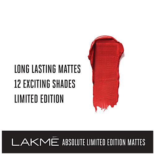 Lakme Absolute Limited Edition Lipstick - Red, 3.7 g  