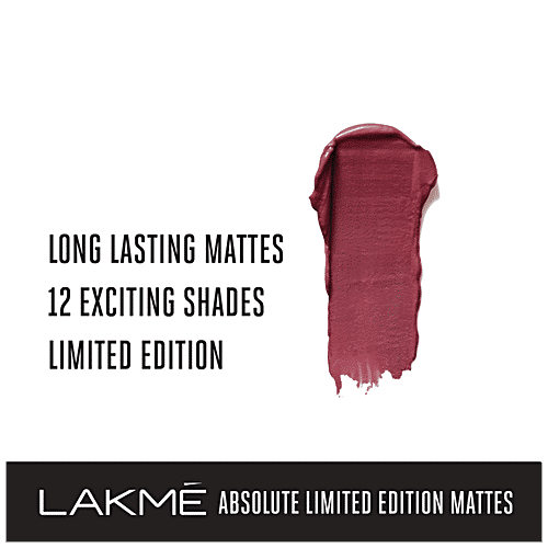 Lakme Absolute Limited Edition Lipstick - Maroon, 3.7 g  