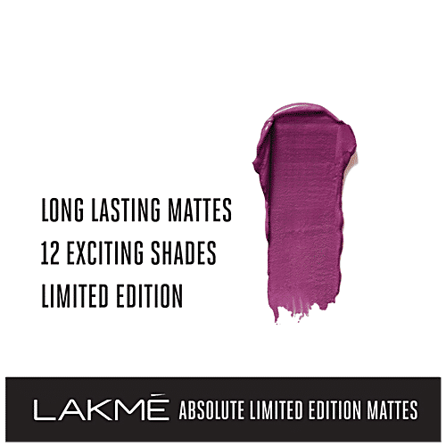 Lakme Absolute Limited Edition Lipstick - Berry, 3.7 g  