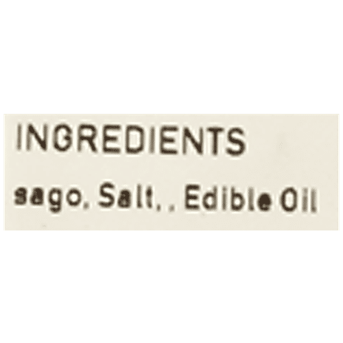 SDA PAPPADS Plain Sandige Papad, 100 g  