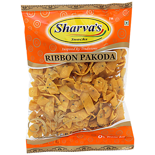 Sharvas Snacks Ribbon Pakoda, 180 g  0% Trans Fat