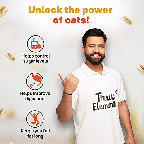 True Elements Gluten-Free Steel Cut Oats - Rich In Iron & Fibre, 100% Wholegrain, 2 kg  High Protein, Gluten Free