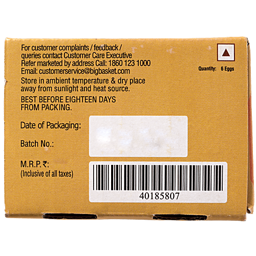 fresho! Country Cage Free Eggs-Medium, 6 pcs