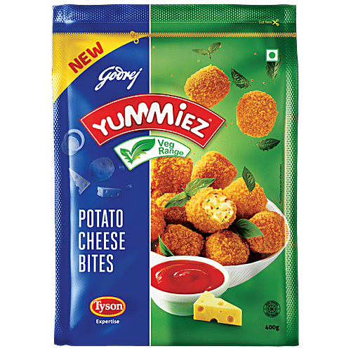 Yummiez Potato Cheese Bites, 400 g Pouch Pack 