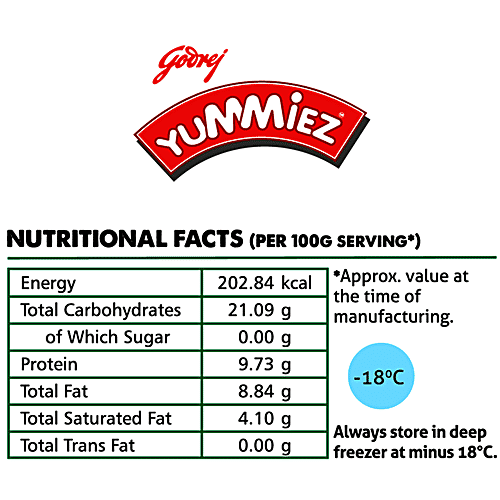 Yummiez Crispy Veggie Burger Patty, 400 g Pouch Pack 