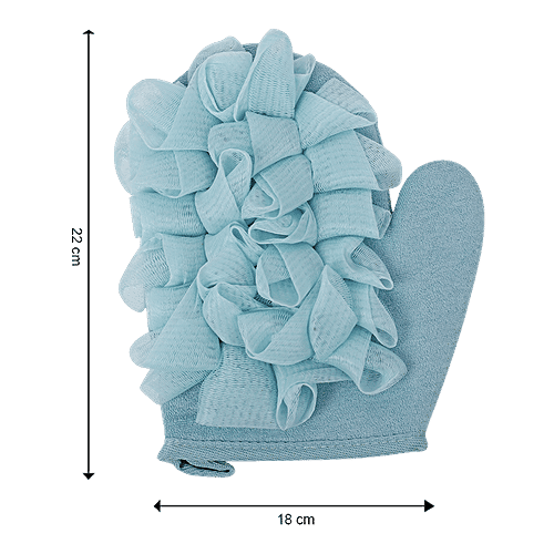 bb home Body Bath Loofah Scrubber- Dual Side, Hangable, 1 pc  