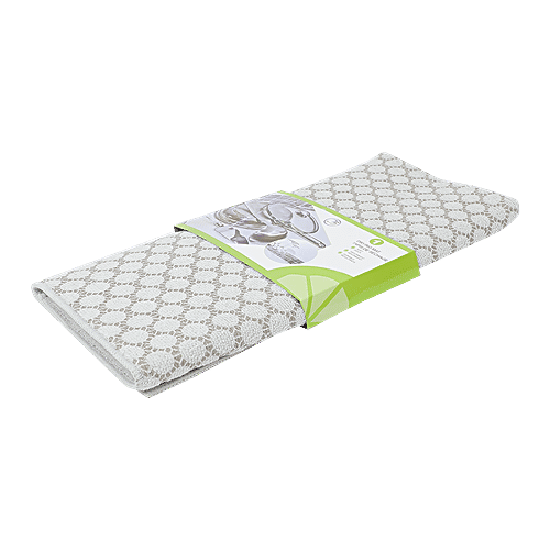 DP Utensils Drying Microfiber Mat - Grey, BB1430, 1 pc  