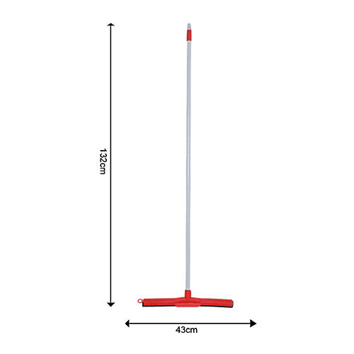 Liao Floor Wiper Squeegee - Red & Grey, K130023, 1 pc  