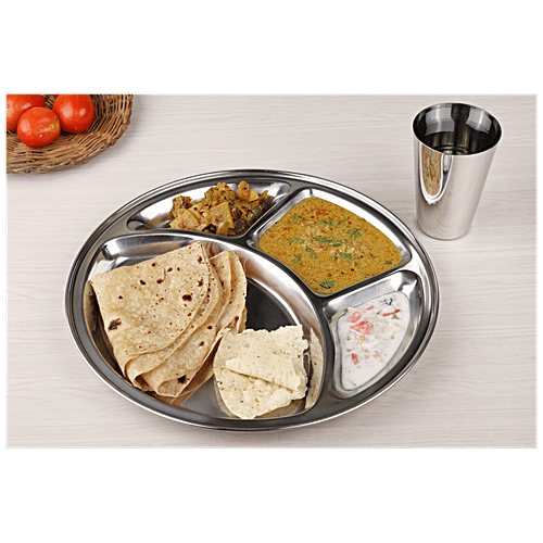BB Home Steel Partition Plate - 14 Inch, 2 pcs  