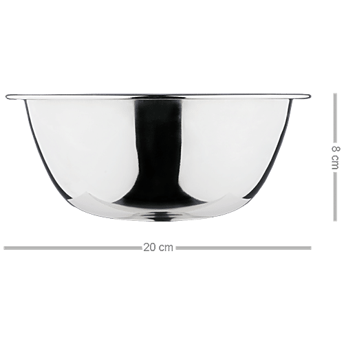 BB Home Steel Katori/Bowl - No. 10, 875 ml (2 pcs) 