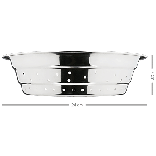 BB Home Steel Colander Strainer - No. 12, 1 pc  