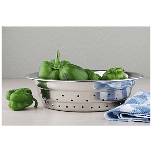 BB Home Steel Colander Strainer - No. 13, 1 pc  