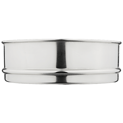 bb home Cooker/Dabba Separator - Flat, Stainless Steel, For 3 L Pressure Cooker, Silver, 550 ml  