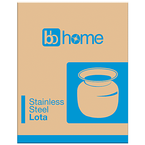 BB Home Steel Sangli Lota Water Container, 500 ml  