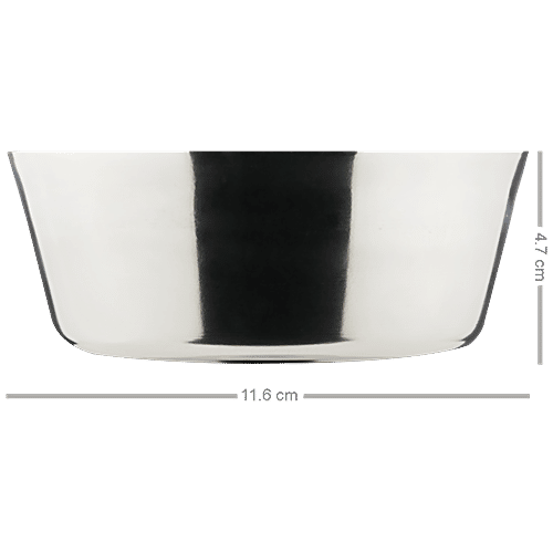 BB Home Steel Bowl -  No. 7, Conical, 320 ml (2 pcs) 