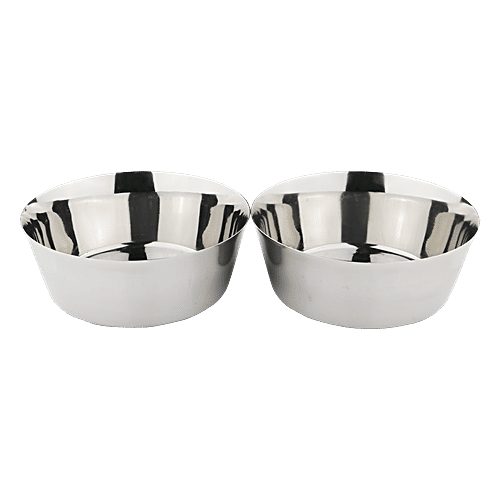 BB Home Steel Bowl - No. 8, Conical, 350 ml (2 pcs) 